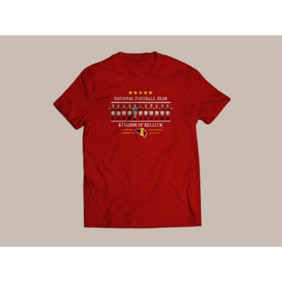 T-shirt rood duivels⎜Parachute Jump